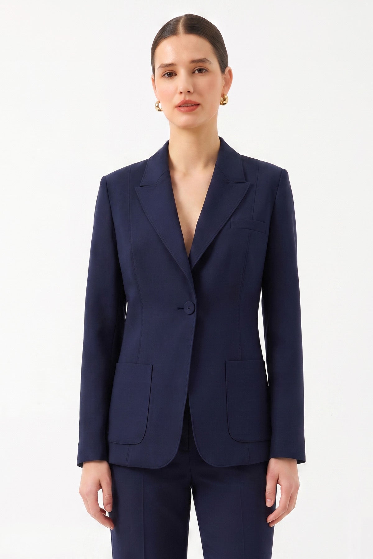1YY1TA0115 - 435 PANTOLONLU TAKIM LACİVERT