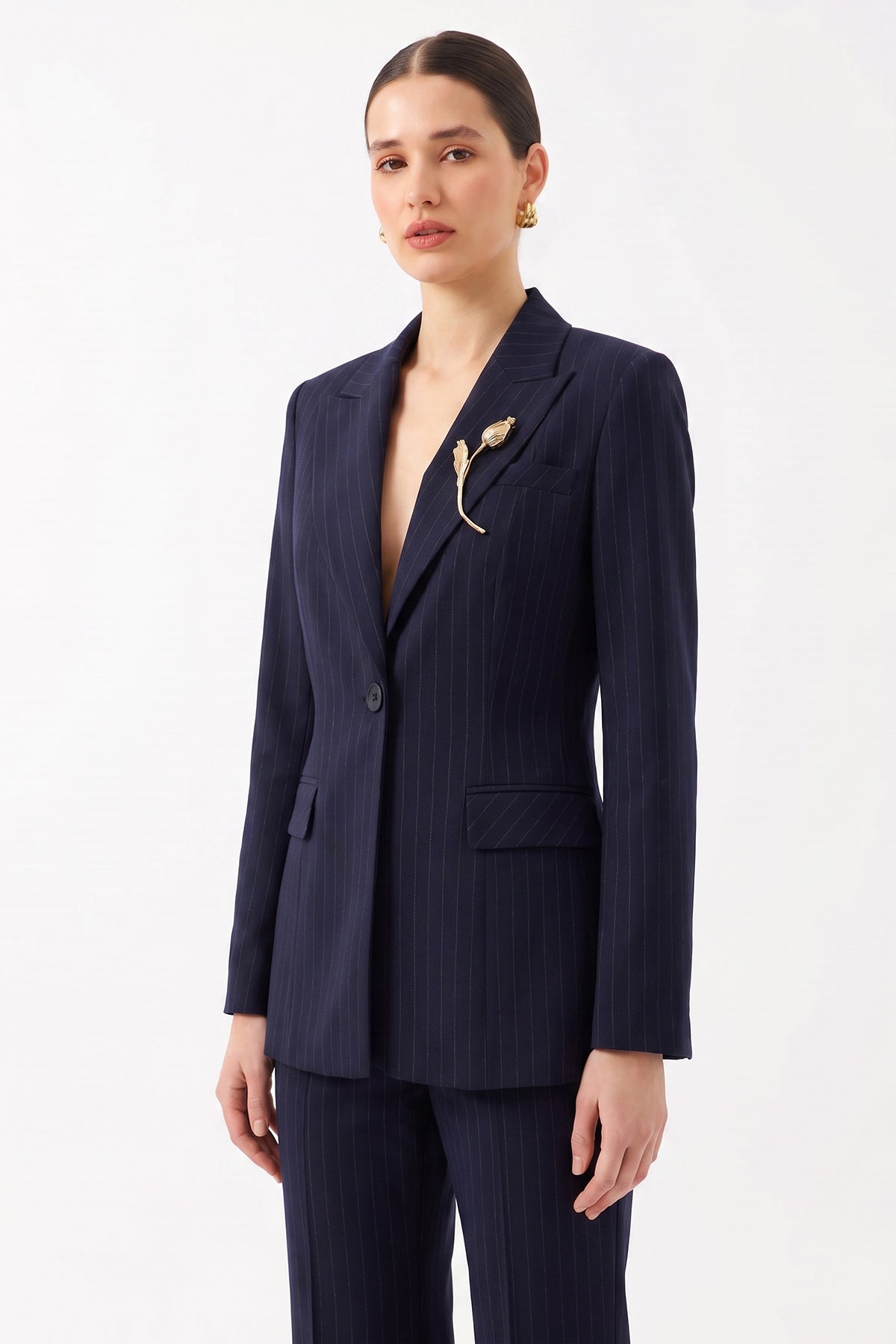1YY1TA0116 - 418 PANTOLONLU TAKIM LACİVERT