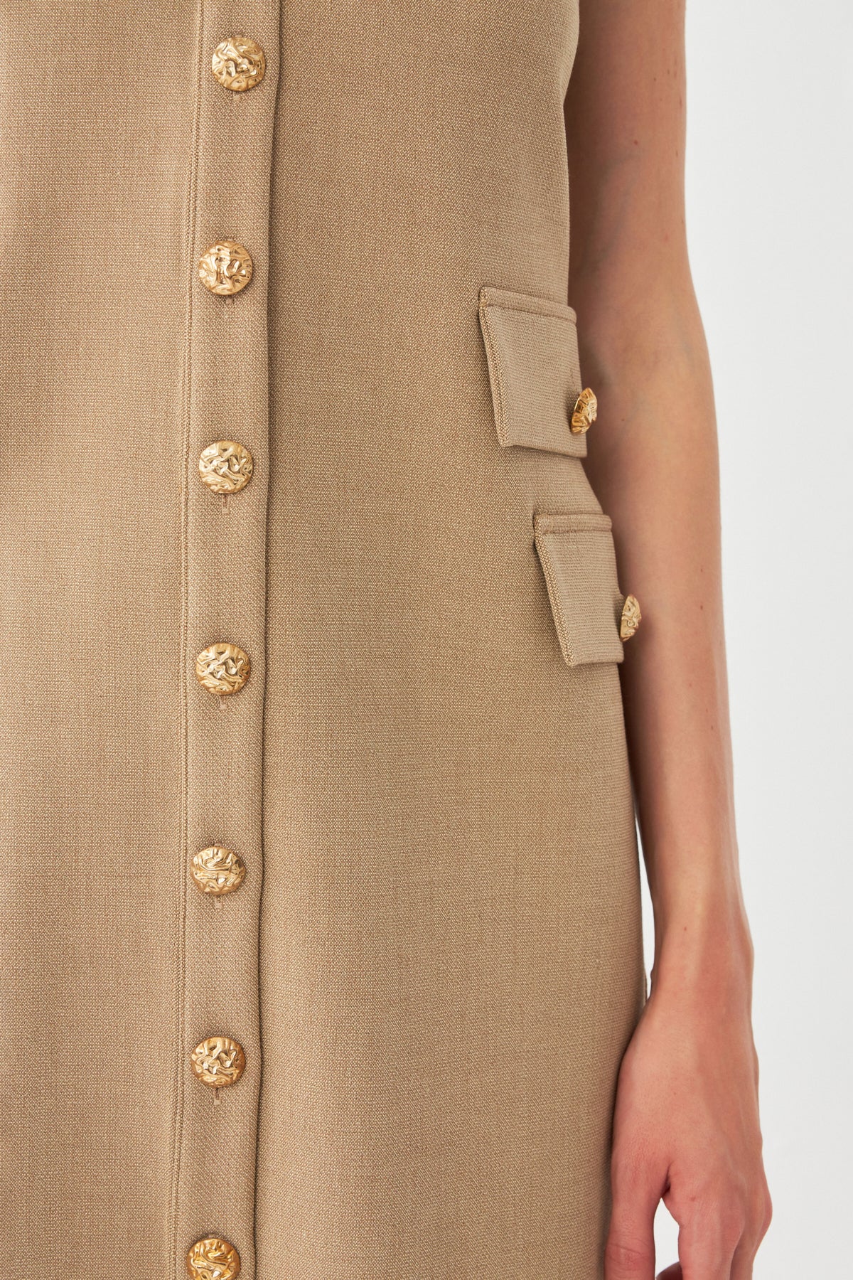 Bisiklet Yaka Mini Elbise