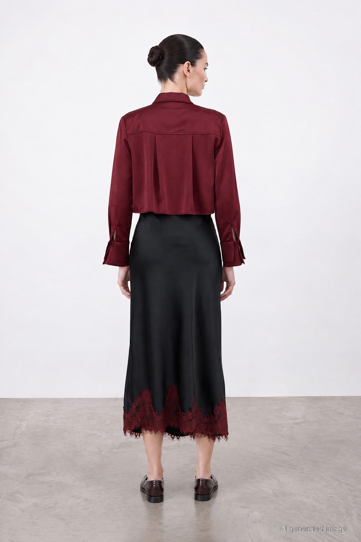 BLUZ BORDO