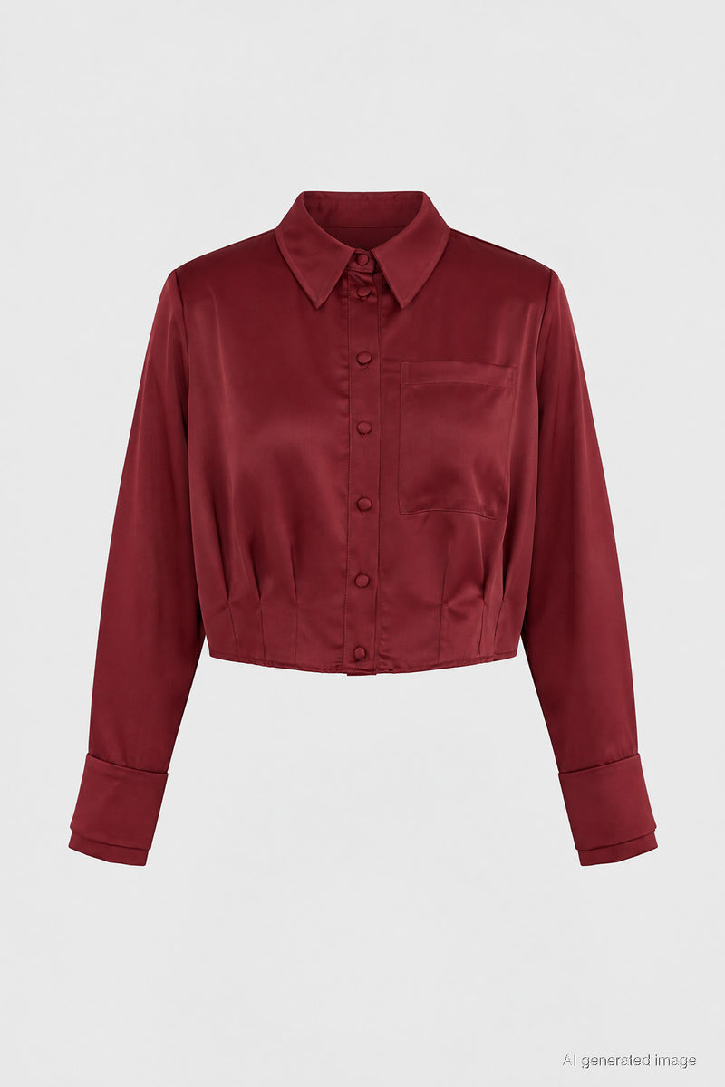 BLUZ BORDO