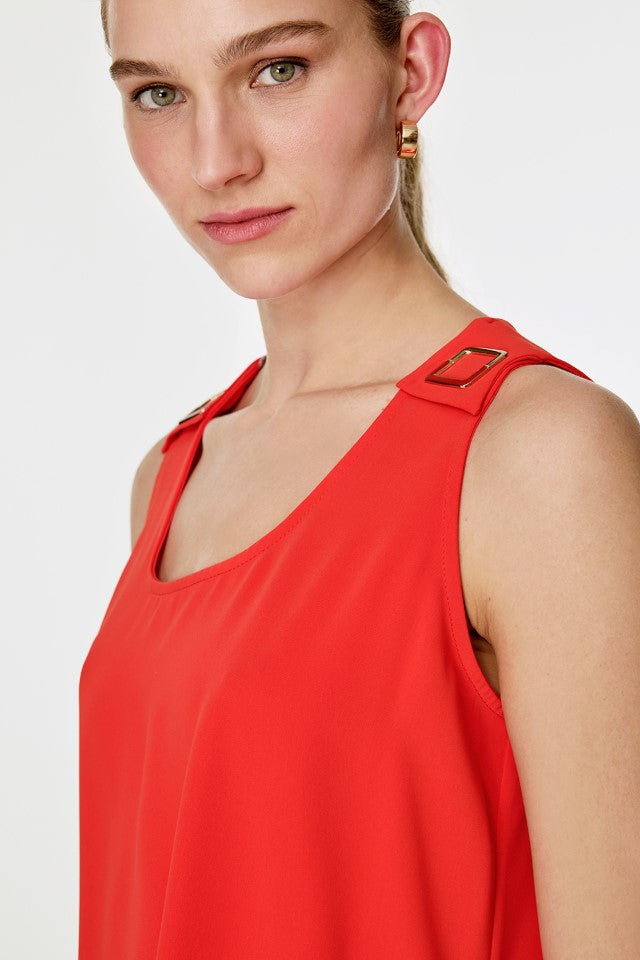 Omuz Aksesuarlı Atlet Coral