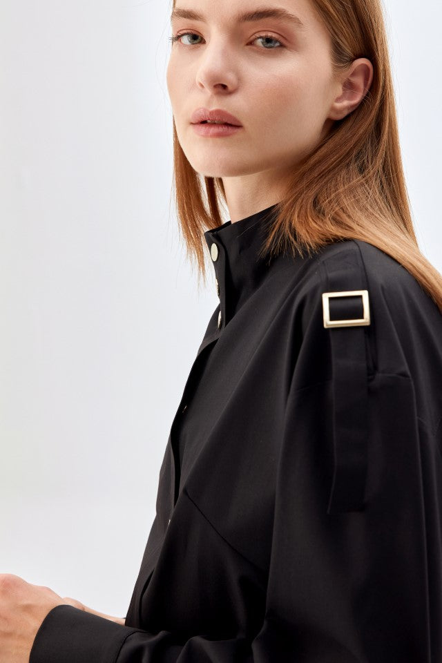 Bomber Ceket, Palazzo Pantolon Takım SİYAH