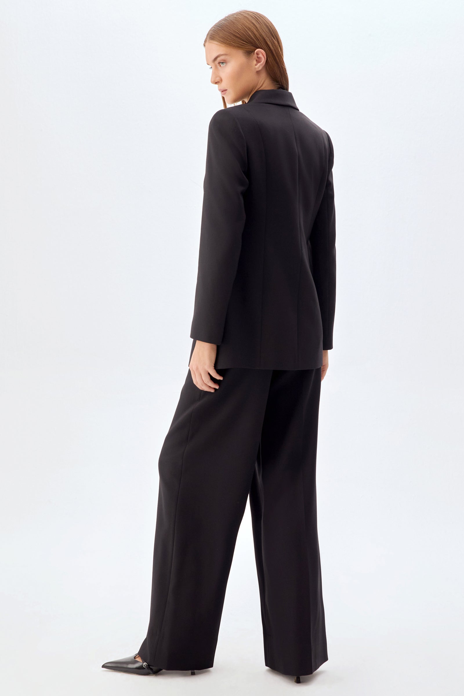 Cep Detaylı Blazer Ceket SİYAH