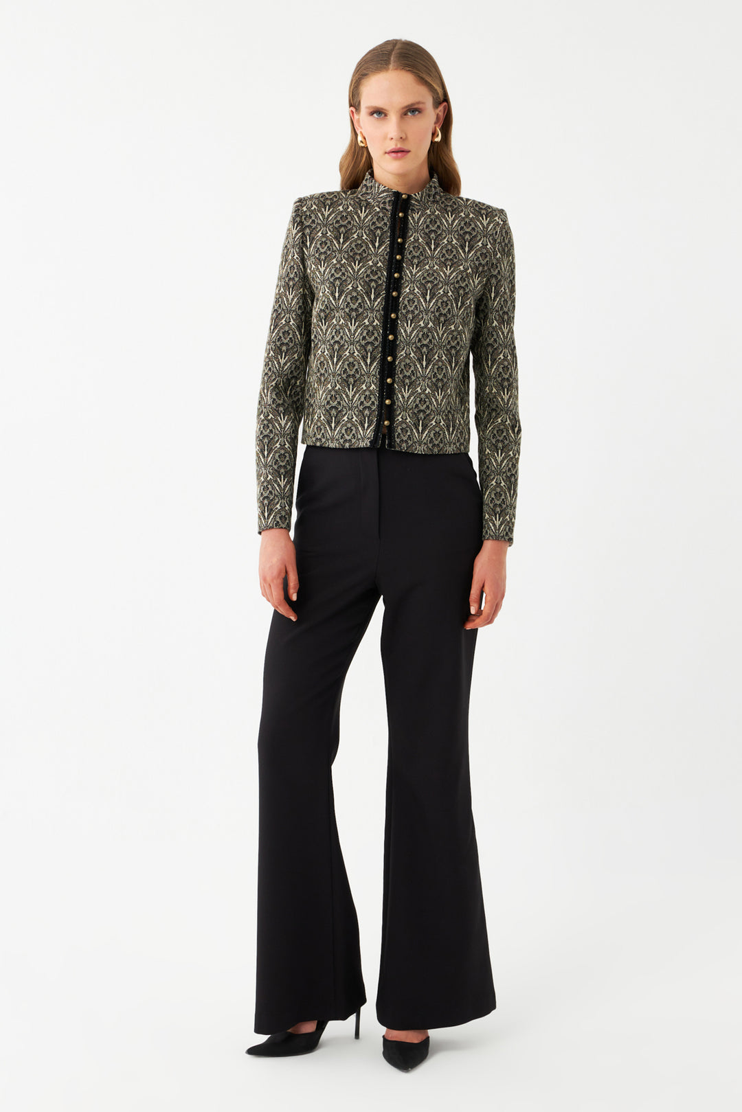 Düğmeli Blazer Ceket