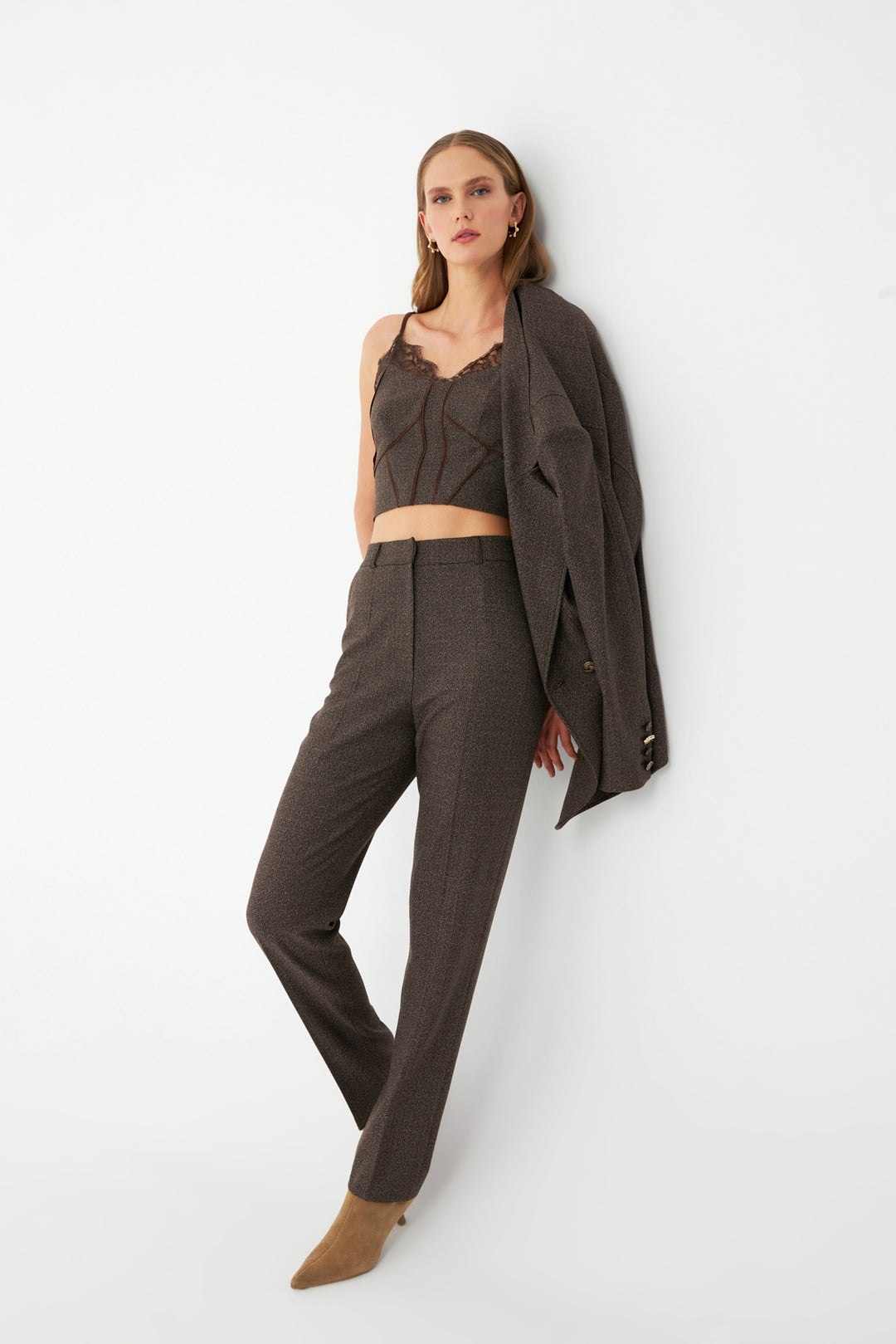 Düz Kesim Blazer Ceket