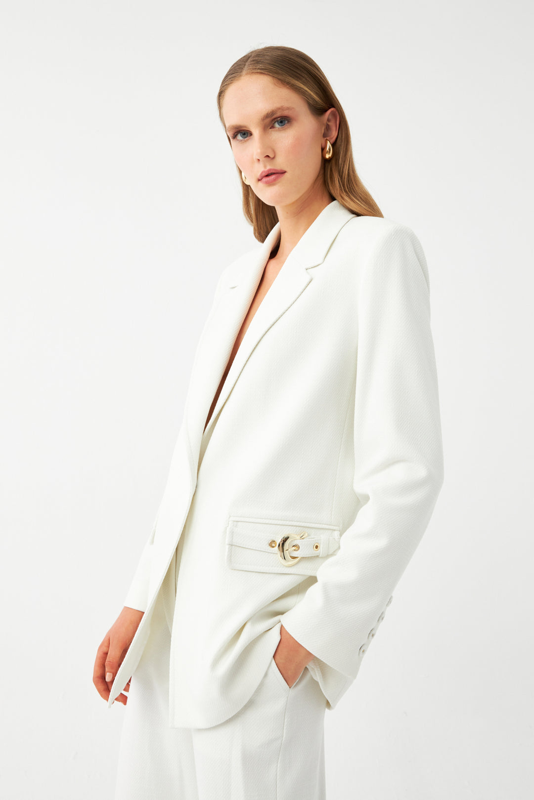 Tek Düğmeli Blazer Takım