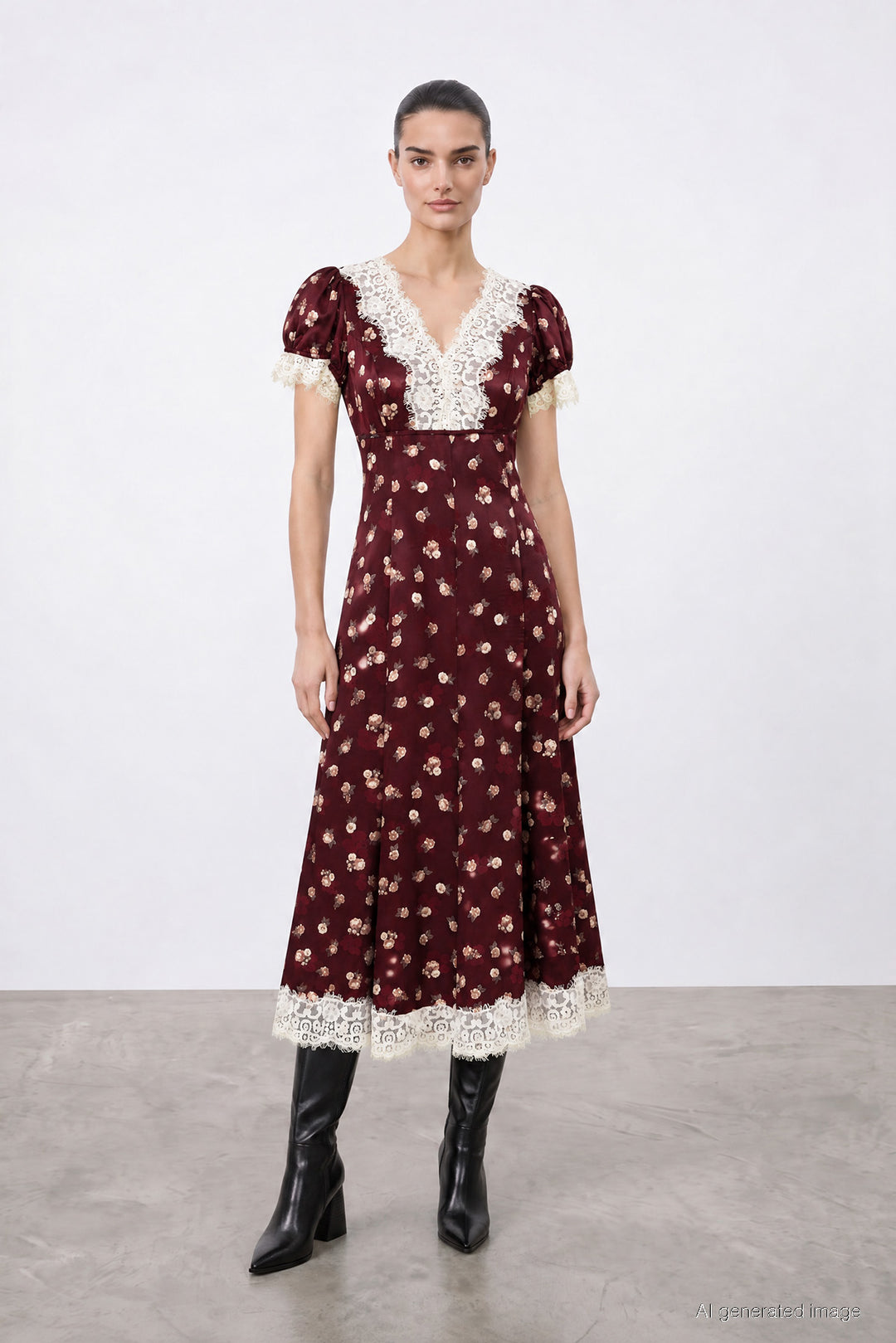 ELBİSE BORDO