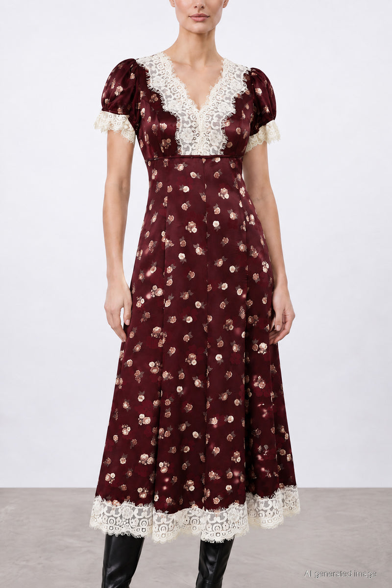 ELBİSE BORDO