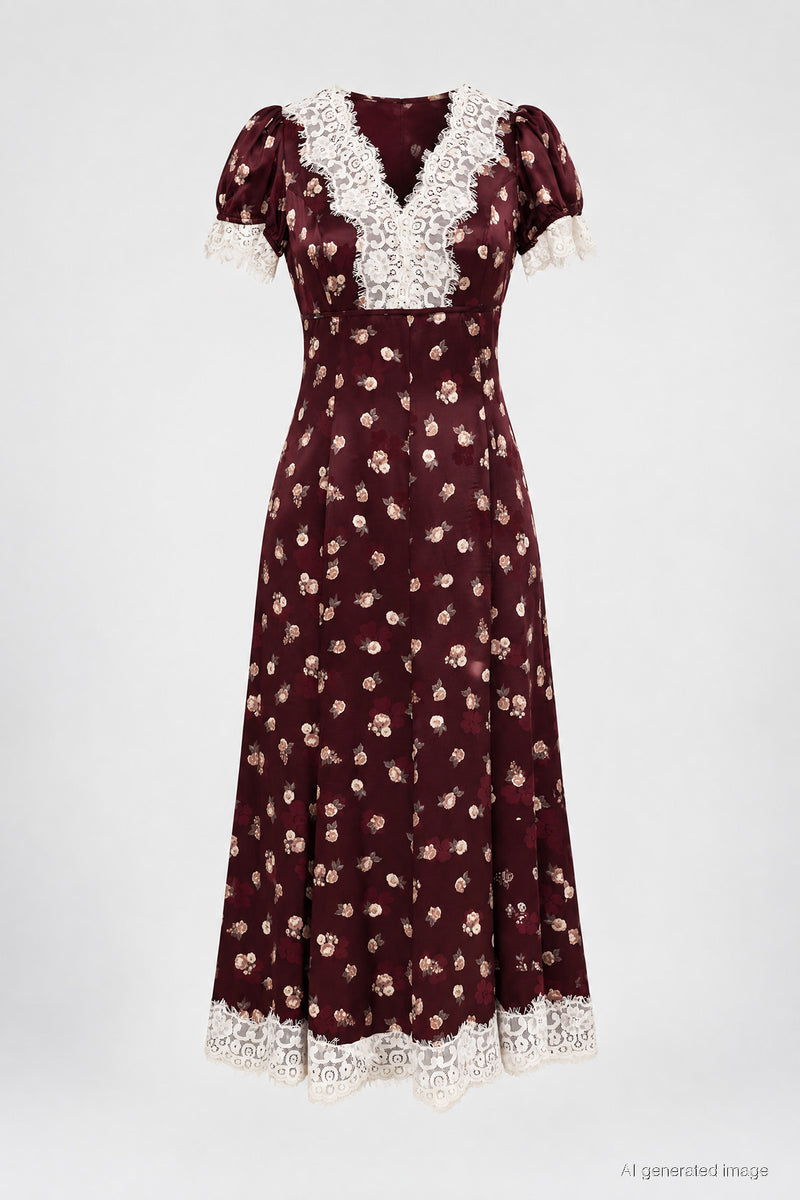 ELBİSE BORDO