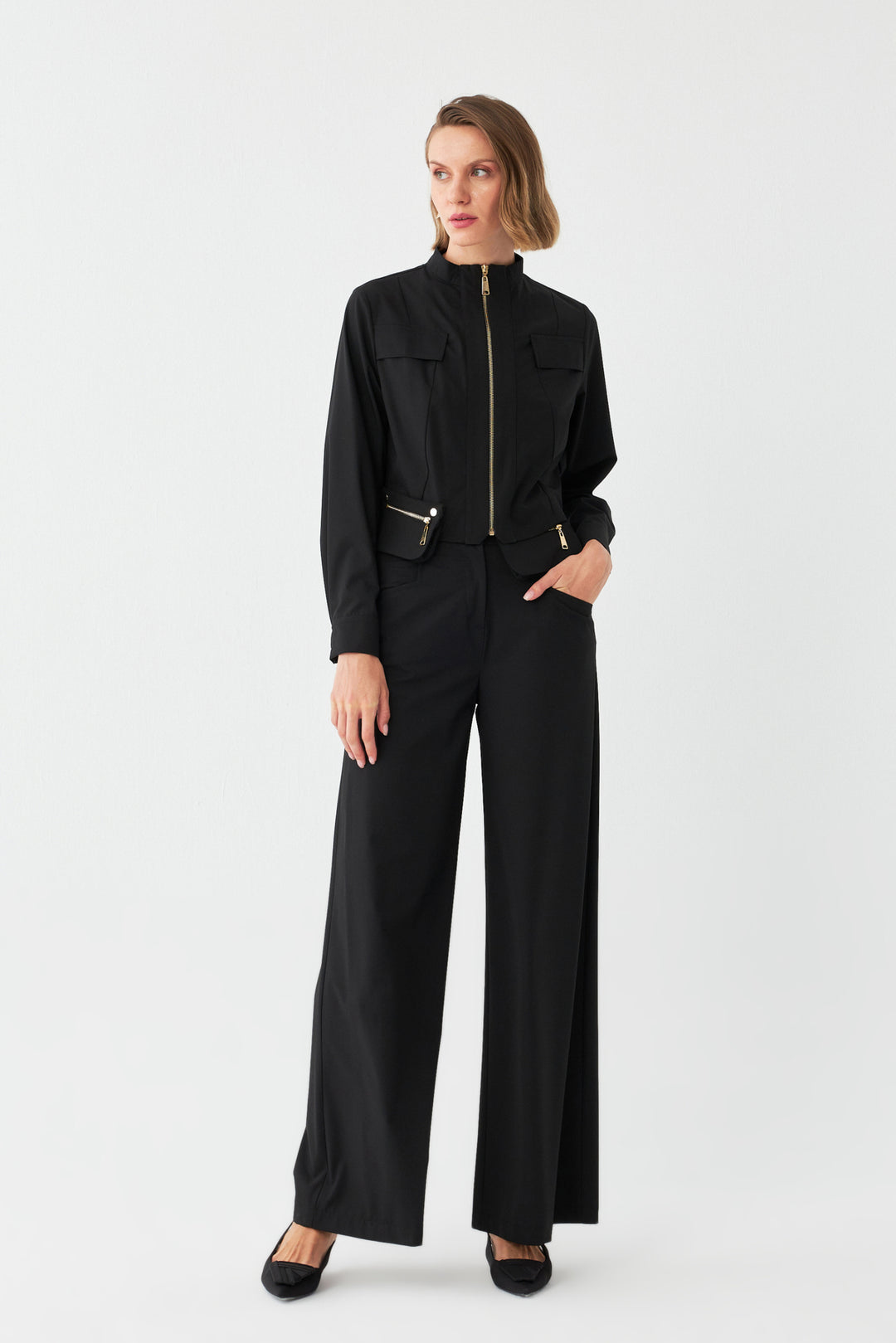 Fermuar Detaylı Takım