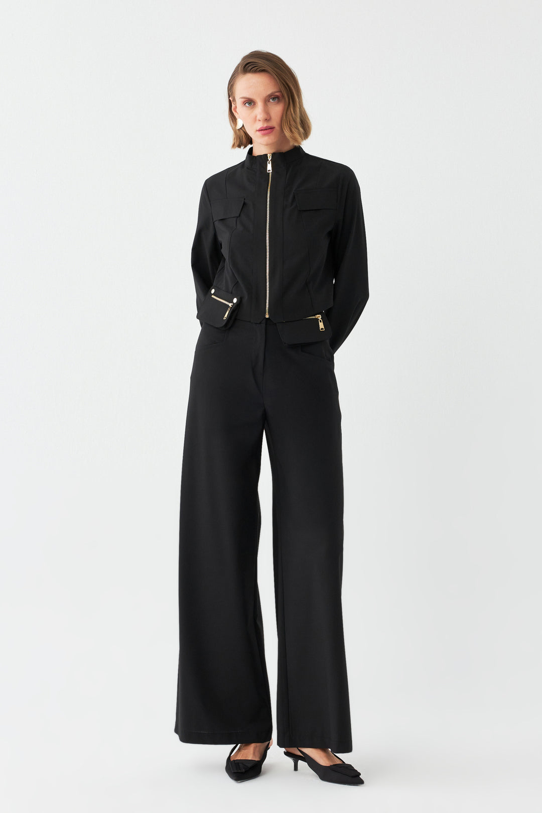 Fermuar Detaylı Takım