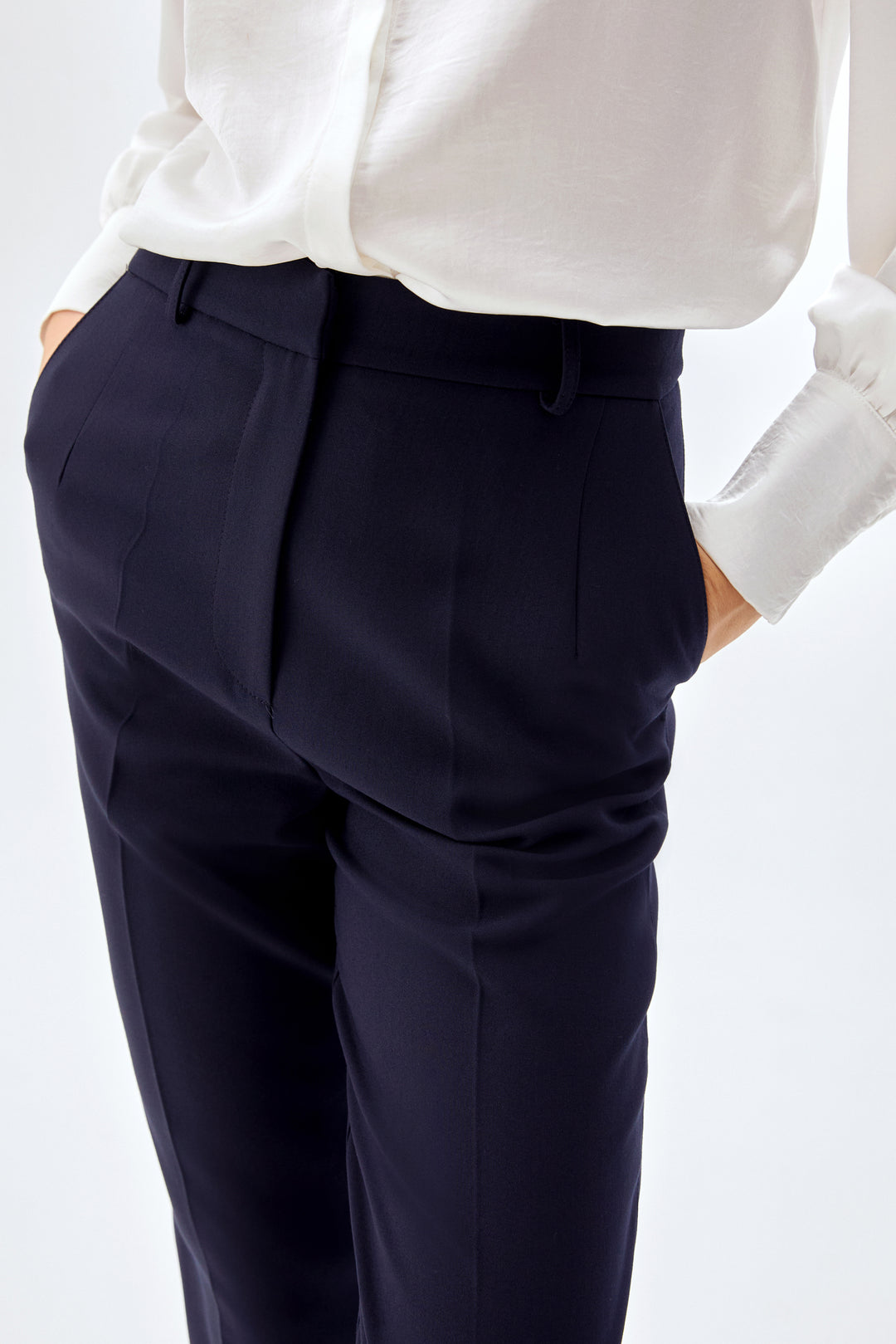 Lacivert Cigarette Pantolon LACİVERT