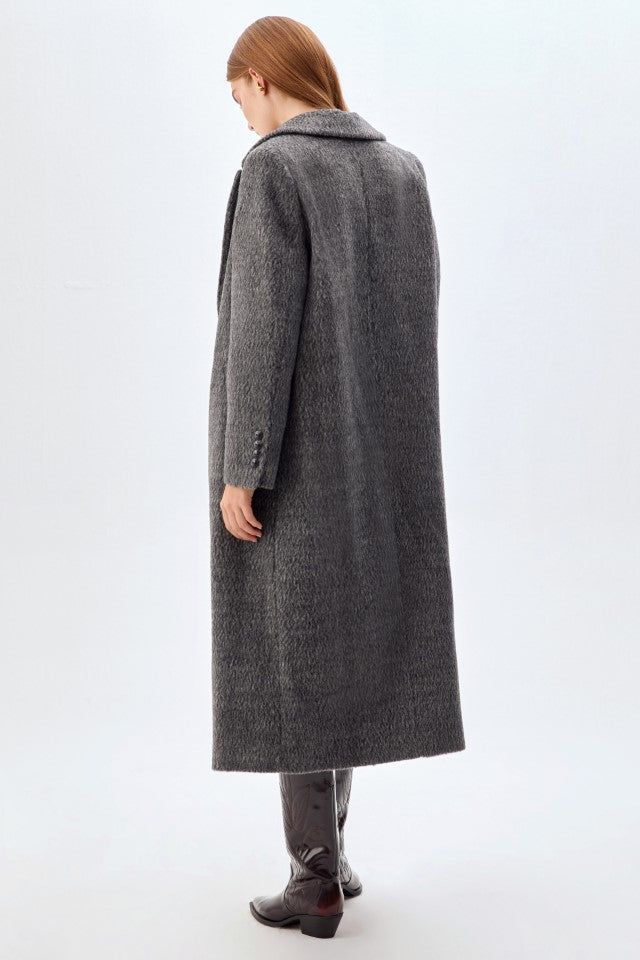 Rahat Kesim Uzun Kaban Antrasit