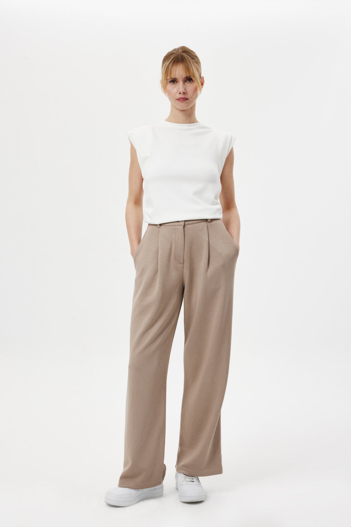 Regular-Fit Pantolon BEJ
