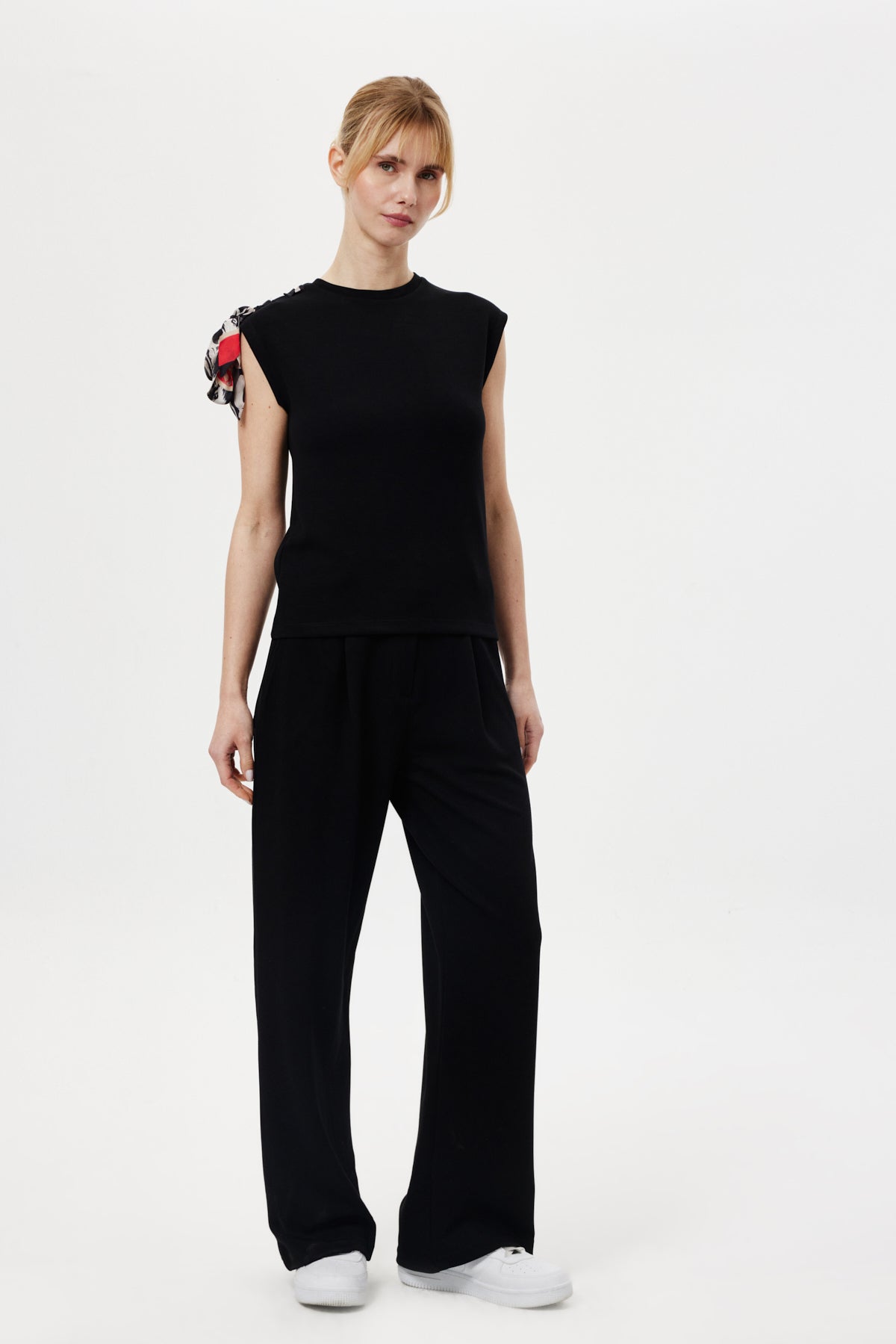 Regular-Fit Pantolon SİYAH