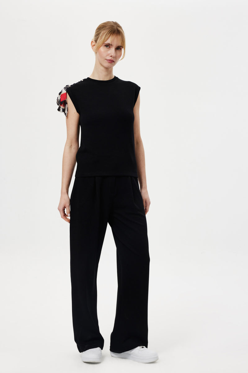 Regular-Fit Pantolon SİYAH