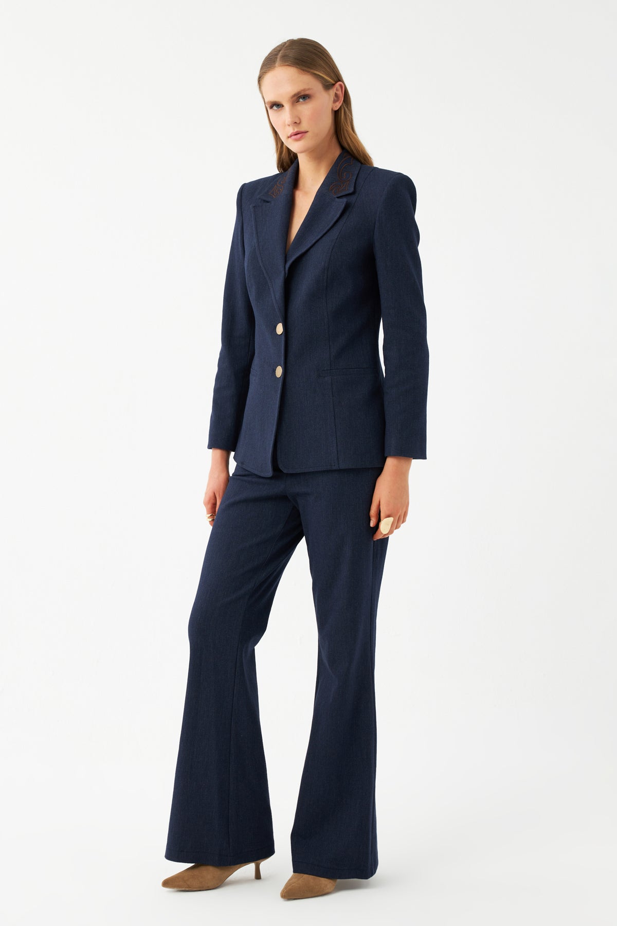 Şık-Ofis Blazer Ceket LACİVERT
