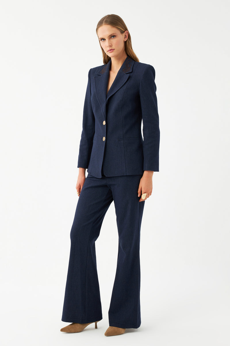Şık-Ofis Blazer Ceket LACİVERT