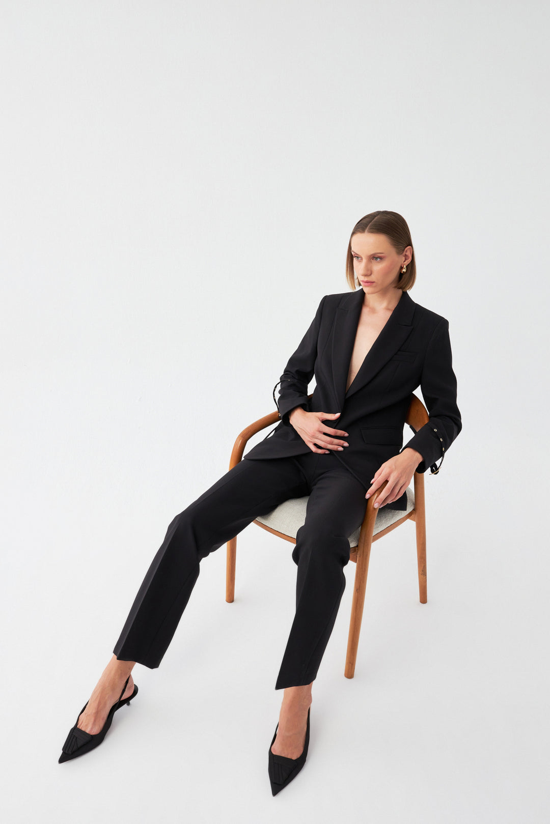 Tek Düğmeli Blazer Takım