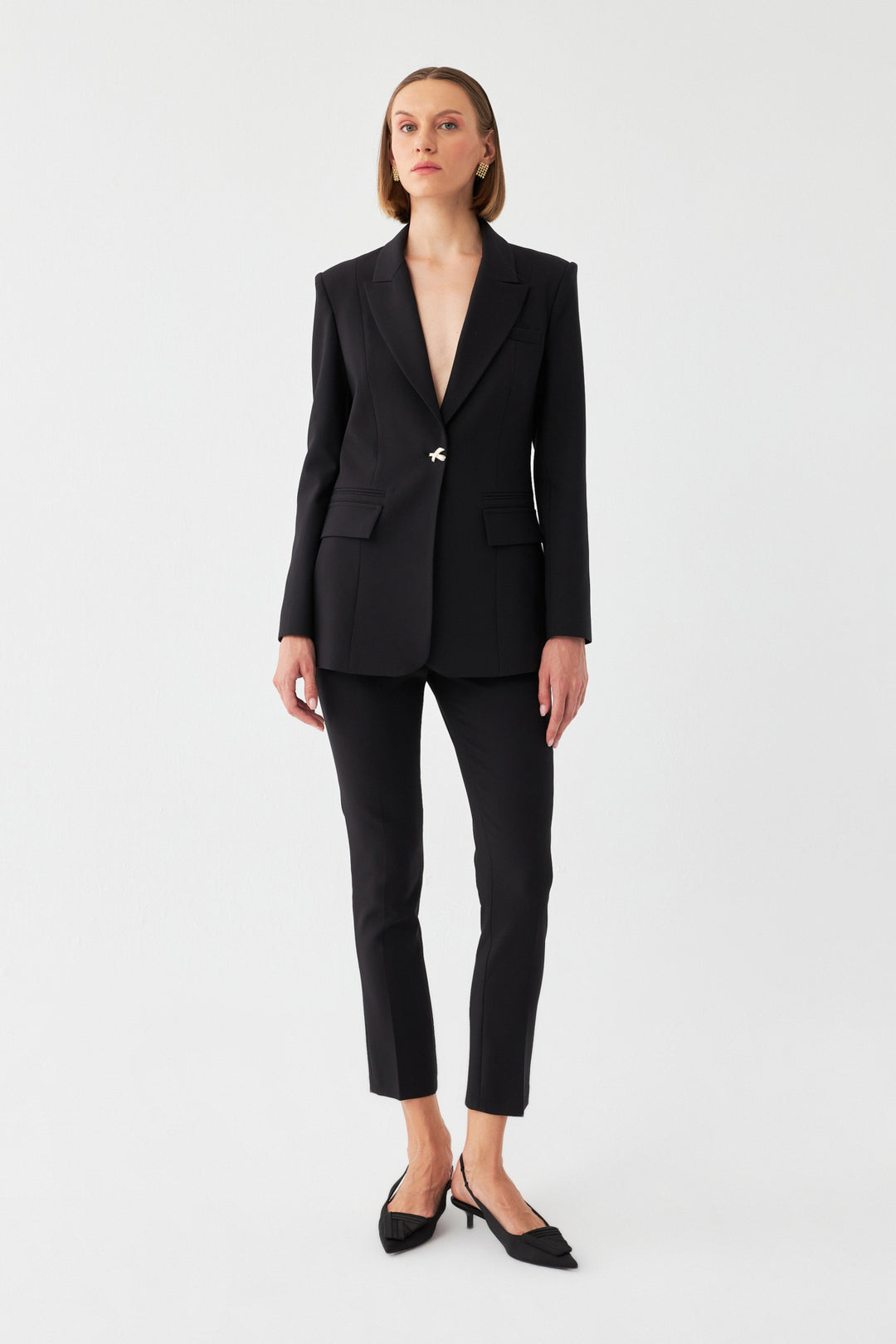 Tek Düğmeli Blazer Takım