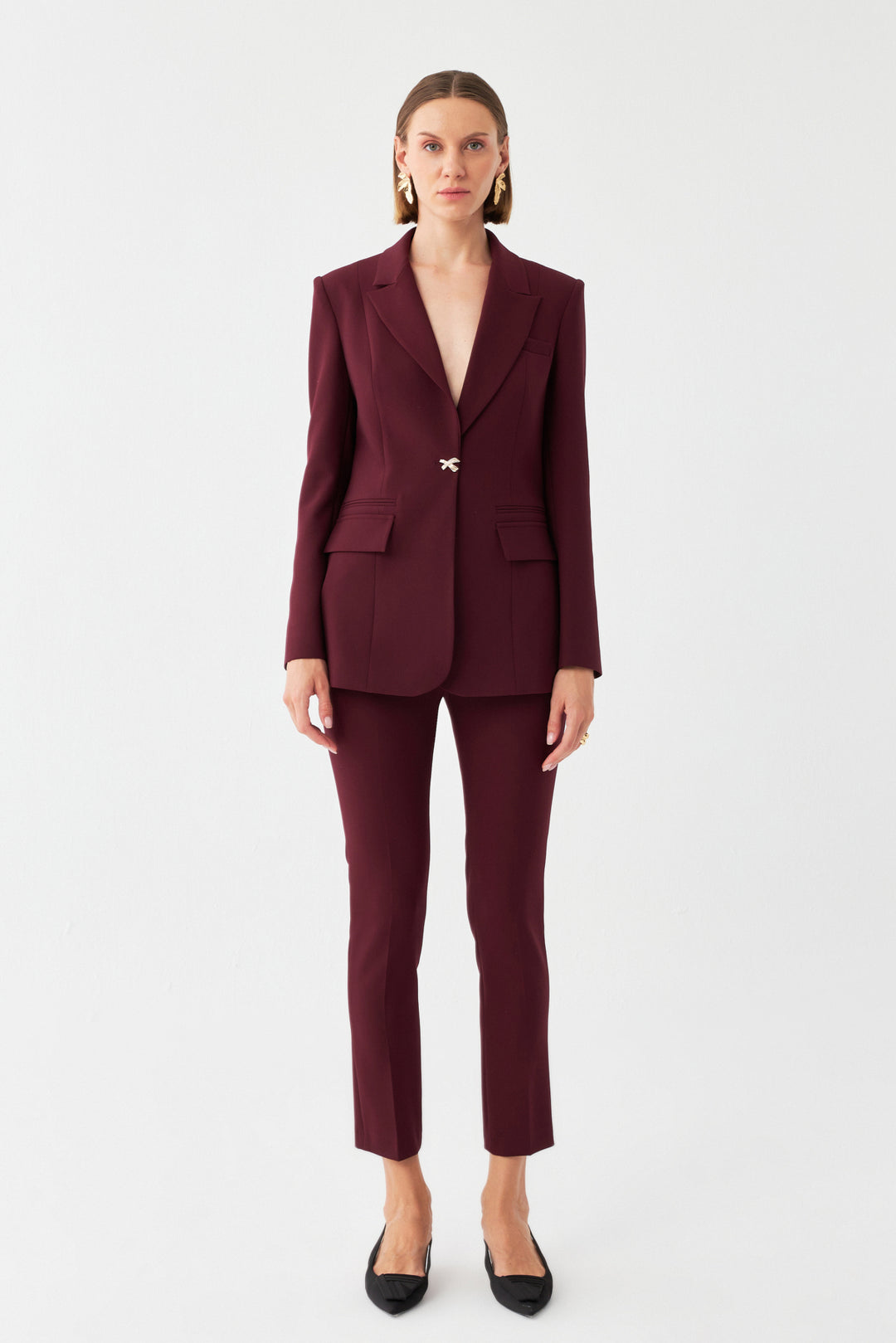 Tek Düğmeli Blazer Takım