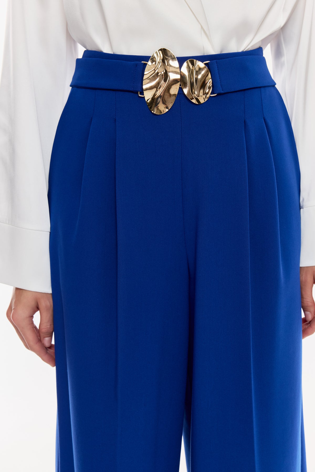 Tokalı Kısa Paça Pantolon